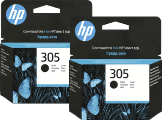 HP 305 Cartridge Zwart (2 stuks)