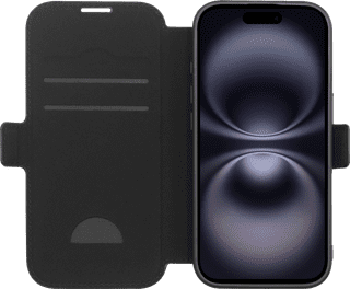 BlueBuilt Apple iPhone 17 Book Case Leer Zwart