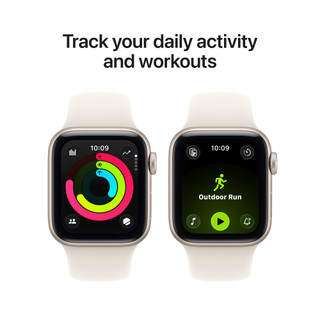 Apple Watch SE 3 40mm Starlight Sportband S/M