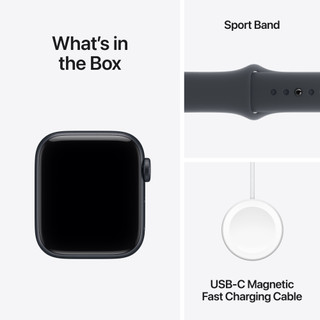 Apple Watch SE 3 40mm Midnight Sportband S/M
