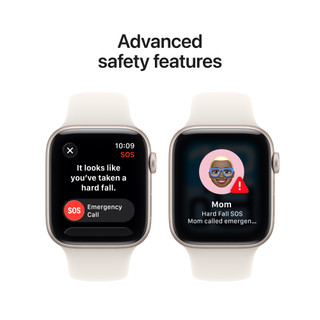 Apple Watch SE 3 44mm Starlight Sportband S/M
