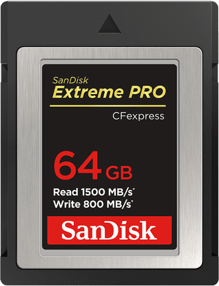 SanDisk Extreme PRO 64GB CFexpress Type B