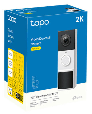 TP-Link Tapo D210 Slimme Video Deurbel