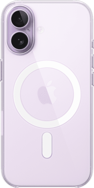 Apple iPhone 17 Back Cover met MagSafe Transparant