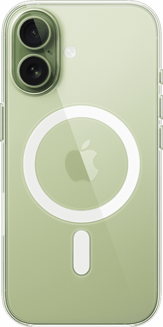 Apple iPhone 17 Back Cover met MagSafe Transparant
