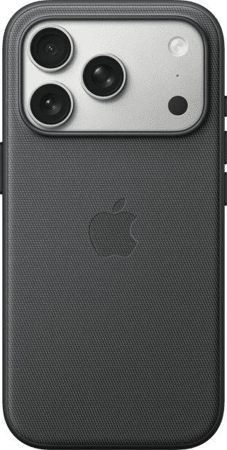 Apple iPhone 17 Pro TechWoven Back Cover with MagSafe Black