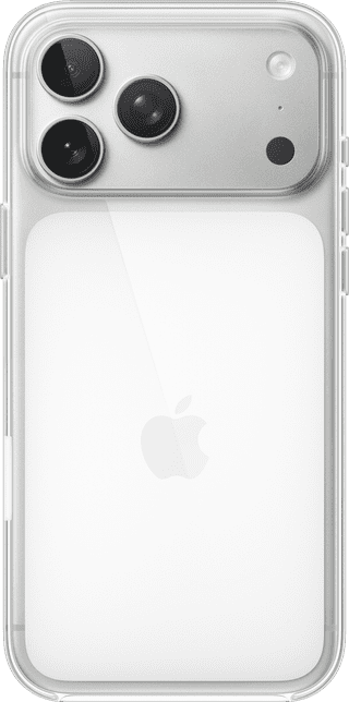Apple iPhone 17 Pro Max Back Cover with MagSafe Transparent
