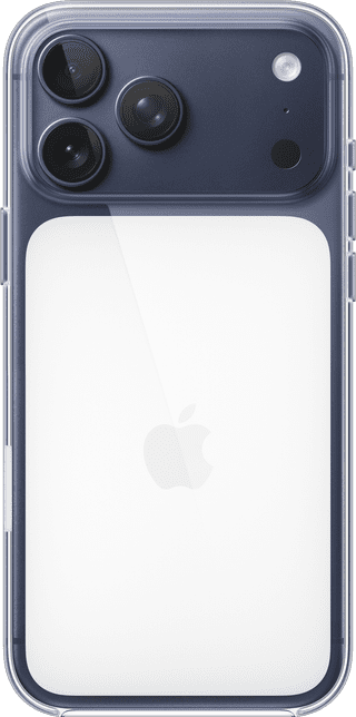 Apple iPhone 17 Pro Max Back Cover with MagSafe Transparent