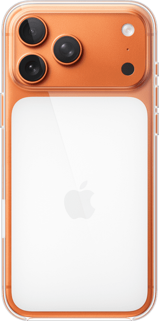 Apple iPhone 17 Pro Max Back Cover with MagSafe Transparent