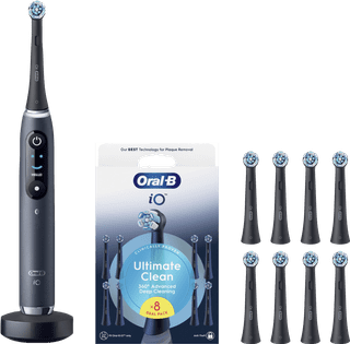 Oral-B iO 9n Onyx Zwart + 8 opzetborstels