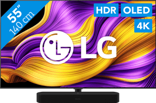 LG 55" OLED EVO G56 4K (2025) + Sonos Beam Gen2 Zwart
