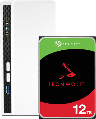QNAP TS-233 + Seagate Ironwolf 12TB