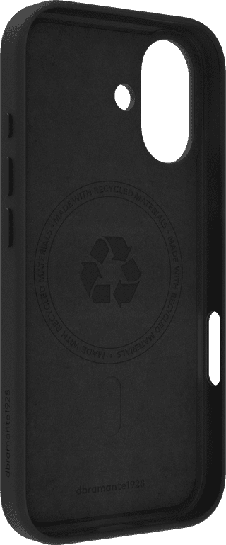 DBramante1928 Roskilde Apple iPhone 17 Back Cover met MagSafe Leer Zwart