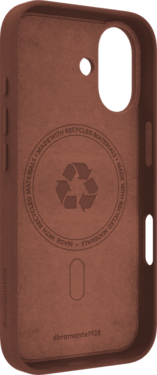 DBramante1928 Roskilde Apple iPhone 17 Back Cover met MagSafe Leer Bruin