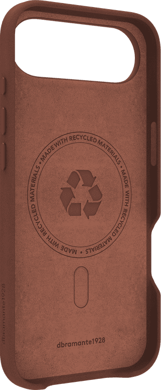 dbramante1928 Roskilde Apple iPhone Air Back Cover with MagSafe Leather Brown