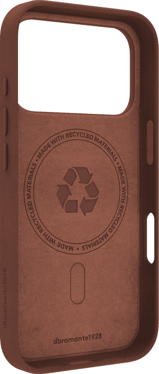 DBramante1928 Roskilde Apple iPhone 17 Pro Back Cover met MagSafe Leer Bruin
