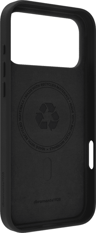 DBramante1928 Roskilde Apple iPhone 17 Pro Max / 18 Pro Max Back Cover met MagSafe Leer Zwart