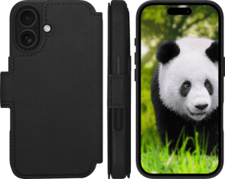 dbramante1928 Lynge iPhone 17 Book Case Leather with MagSafe Black