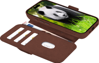 dbramante1928 Lynge iPhone 17 Book Case Leather with MagSafe Brown