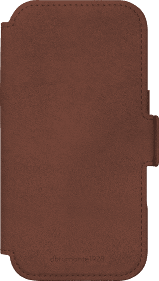 dbramante1928 Lynge iPhone 17 Book Case Leather with MagSafe Brown