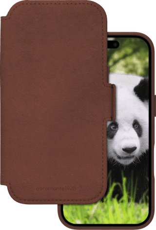 dbramante1928 Lynge iPhone 17 Book Case Leather with MagSafe Brown