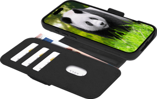 dbramante1928 Lynge iPhone Air Book Case Leather with MagSafe Black