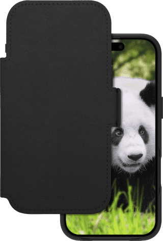 dbramante1928 Lynge iPhone Air Book Case Leather with MagSafe Black