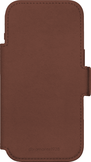 dbramante1928 Lynge iPhone Air Book Case Leather with MagSafe Brown