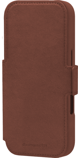 DBramante1928 Lynge iPhone 17 Pro Book Case Leer met MagSafe Bruin