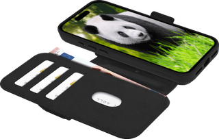dbramante1928 Lynge iPhone 17 Pro Max Book Case Leather with MagSafe Black