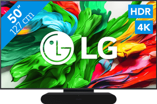 LG 50" QNED86 EVO 4K (2025) + Sonos Ray Zwart
