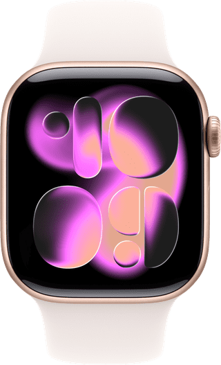 Apple Watch Series 11 Cellular 42mm  Rosegoud Sportband S/M