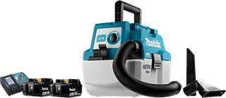 Makita DVC750LZX1 5,0 Ah Accu (2x) Starterspakket