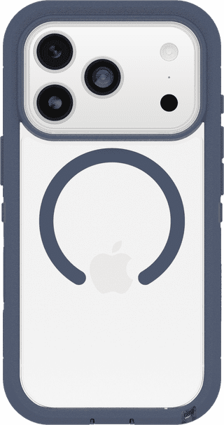 Otterbox Defender Pro XT iPhone 17 Pro Back Cover met MagSafe Magneet Transparant Blauw