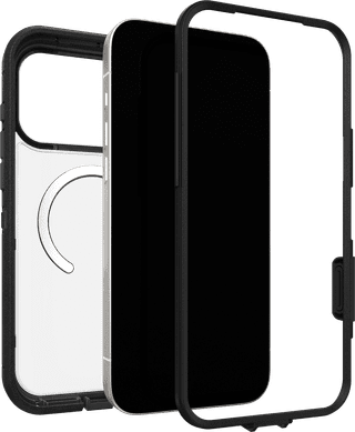 OtterBox Defender Pro XT iPhone 17 Pro Max Back Cover MagSafe Magnet Transparent Black