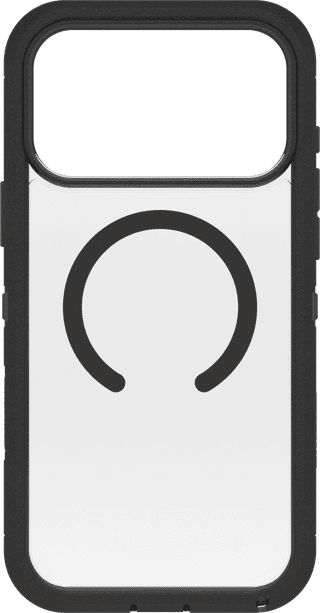 OtterBox Defender Pro XT iPhone 17 Pro Max Back Cover MagSafe Magnet Transparent Black