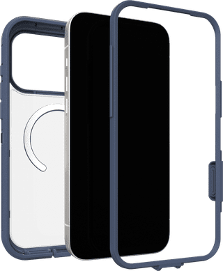 OtterBox Defender Pro XT iPhone 17 Pro Max Back Cover MagSafe Magnet Transparent Blue