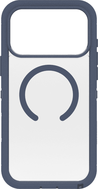 OtterBox Defender Pro XT iPhone 17 Pro Max Back Cover MagSafe Magnet Transparent Blue