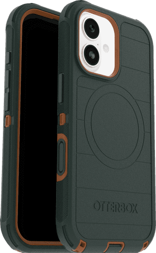 OtterBox Defender Pro iPhone 17 Back Cover with MagSafe Magnet Green