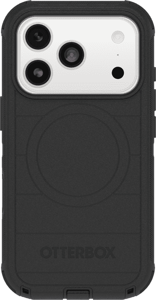 Otterbox Defender Pro iPhone 17 Pro Back Cover met MagSafe Magneet Zwart