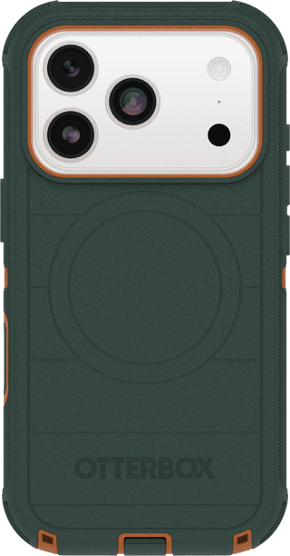 Otterbox Defender Pro iPhone 17 Pro Back Cover met MagSafe Magneet Groen
