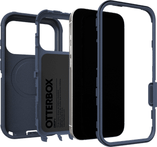 OtterBox Defender Pro iPhone 17 Pro Back Cover met MagSafe Magneet Blauw