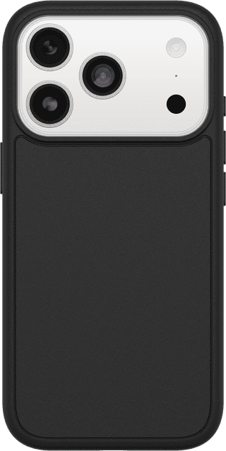 OtterBox Symmetry Apple iPhone 17 Pro Back Cover with MagSafe Black