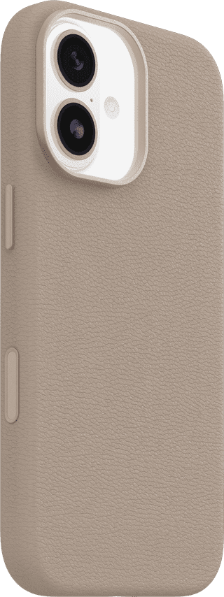 OtterBox Symmetry iPhone 17 Back Cover with MagSafe Magnet Leather Gray