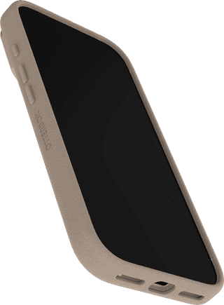 OtterBox Symmetry iPhone 17 Pro Back Cover with MagSafe Magnet Leather Gray