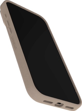 OtterBox Symmetry iPhone 17 Pro Max Back Cover with MagSafe Magnet Leather Gray