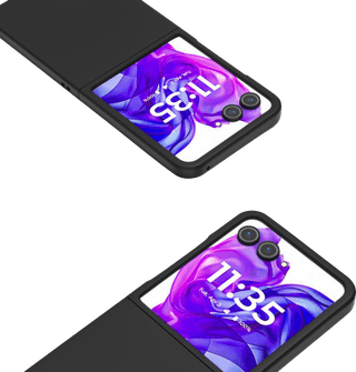 Just in Case Motorola Razr 60 Ultra Hard Case Zwart