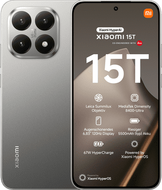 Xiaomi 15T 512GB Grijs 5G