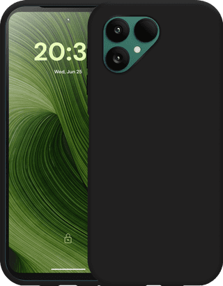 Just in Case Soft Design Fairphone 6 Back Cover Zwart