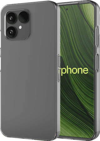 Just in Case Soft Design Fairphone 6 Back Cover Transparant